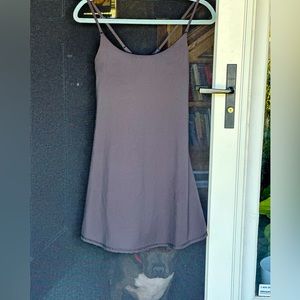 Black work out “tennis” romper.